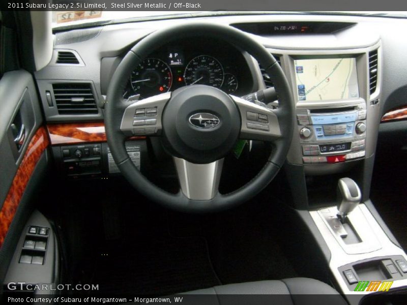 Dashboard of 2011 Legacy 2.5i Limited