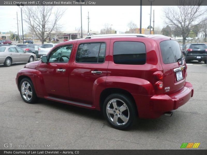 Crystal Red Metallic Tintcoat / Gray 2011 Chevrolet HHR LT