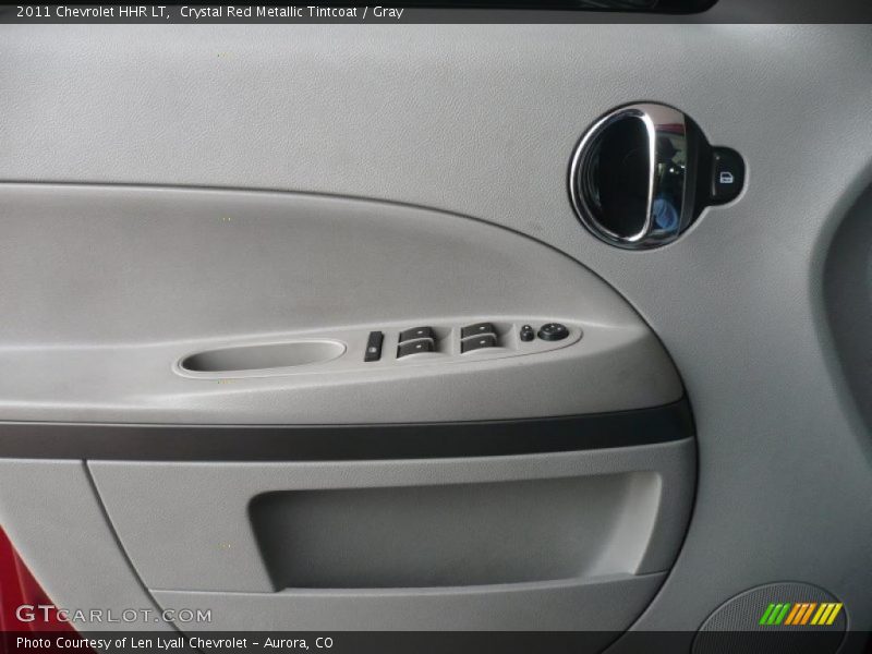 Crystal Red Metallic Tintcoat / Gray 2011 Chevrolet HHR LT