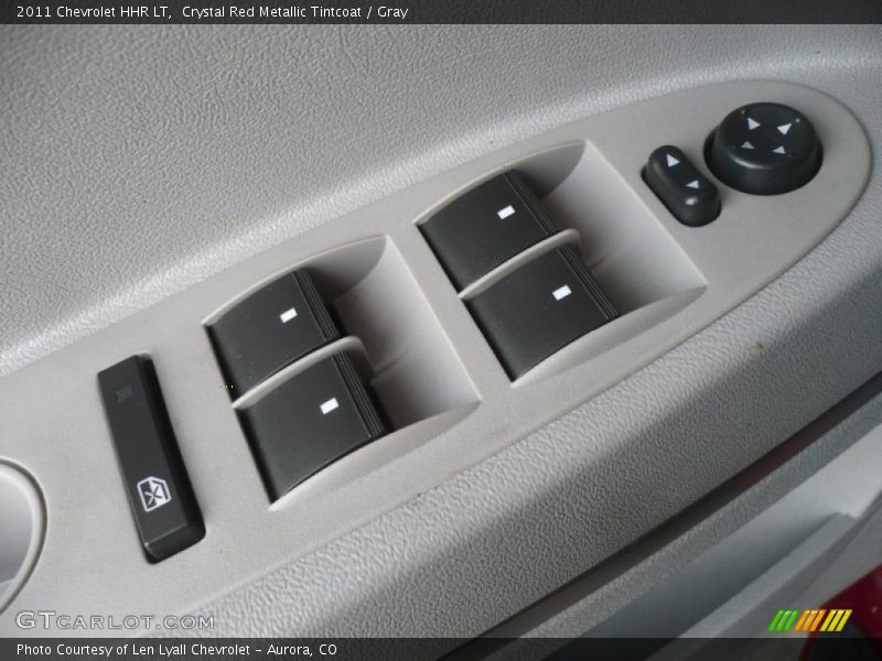 Crystal Red Metallic Tintcoat / Gray 2011 Chevrolet HHR LT