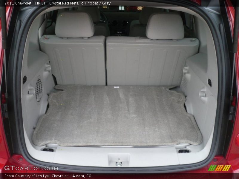 Crystal Red Metallic Tintcoat / Gray 2011 Chevrolet HHR LT