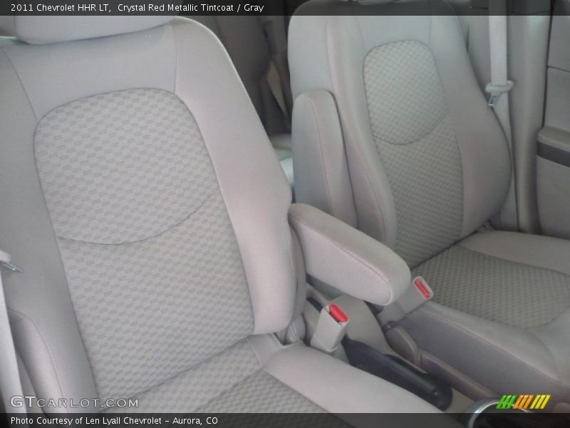 Crystal Red Metallic Tintcoat / Gray 2011 Chevrolet HHR LT