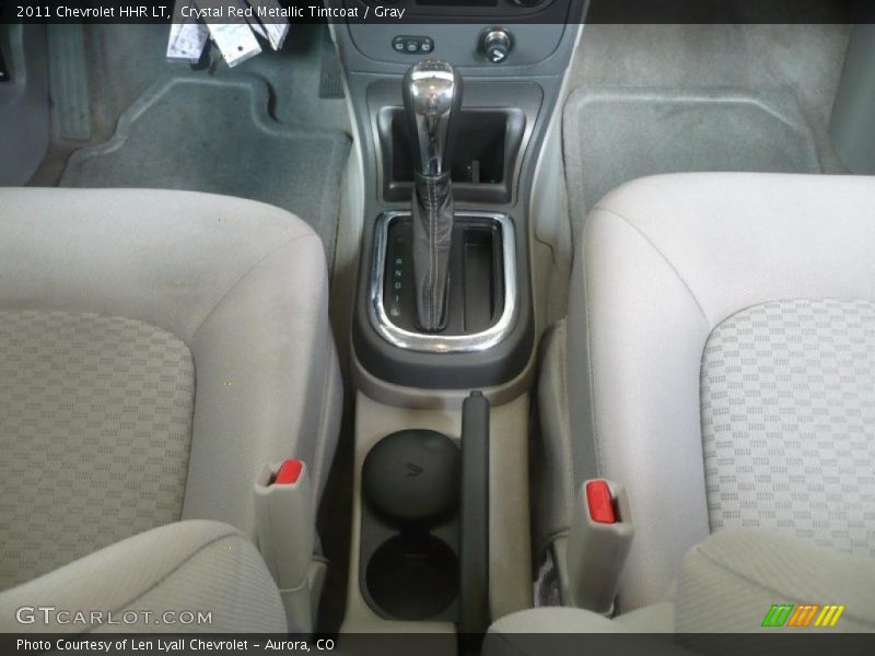 Crystal Red Metallic Tintcoat / Gray 2011 Chevrolet HHR LT