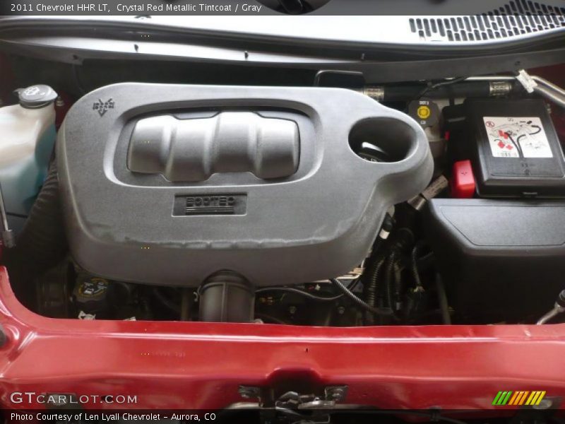 Crystal Red Metallic Tintcoat / Gray 2011 Chevrolet HHR LT