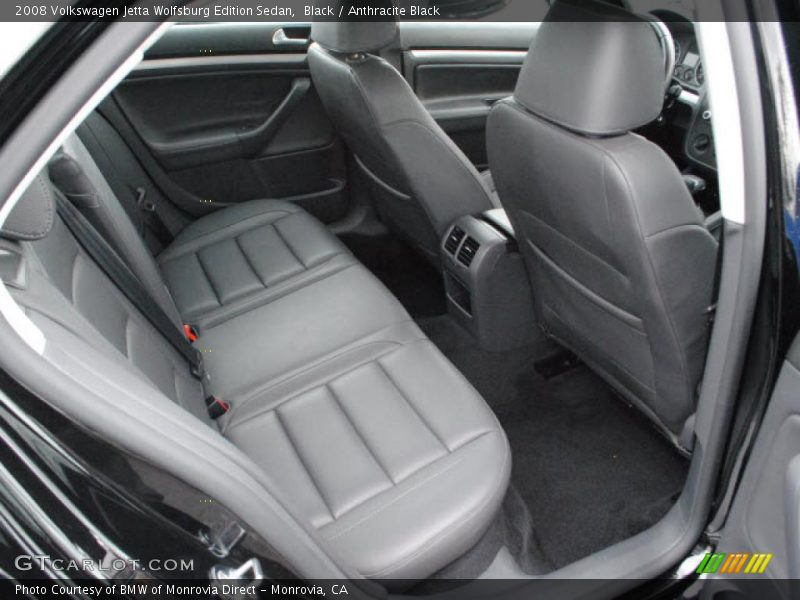 Black / Anthracite Black 2008 Volkswagen Jetta Wolfsburg Edition Sedan