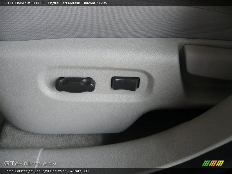 Crystal Red Metallic Tintcoat / Gray 2011 Chevrolet HHR LT