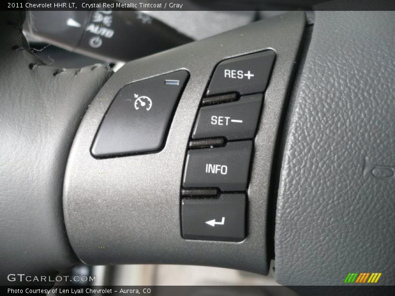 Crystal Red Metallic Tintcoat / Gray 2011 Chevrolet HHR LT