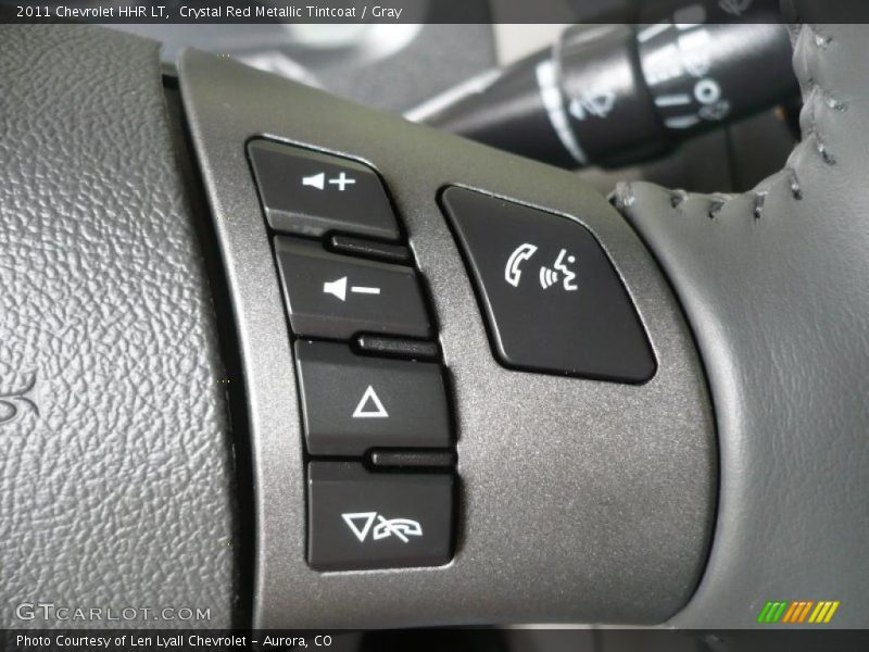 Crystal Red Metallic Tintcoat / Gray 2011 Chevrolet HHR LT