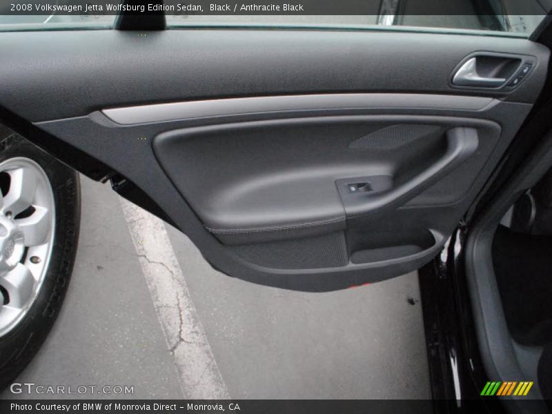 Black / Anthracite Black 2008 Volkswagen Jetta Wolfsburg Edition Sedan