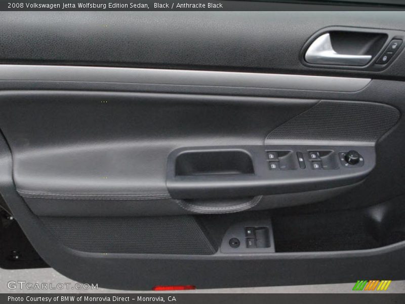 Black / Anthracite Black 2008 Volkswagen Jetta Wolfsburg Edition Sedan