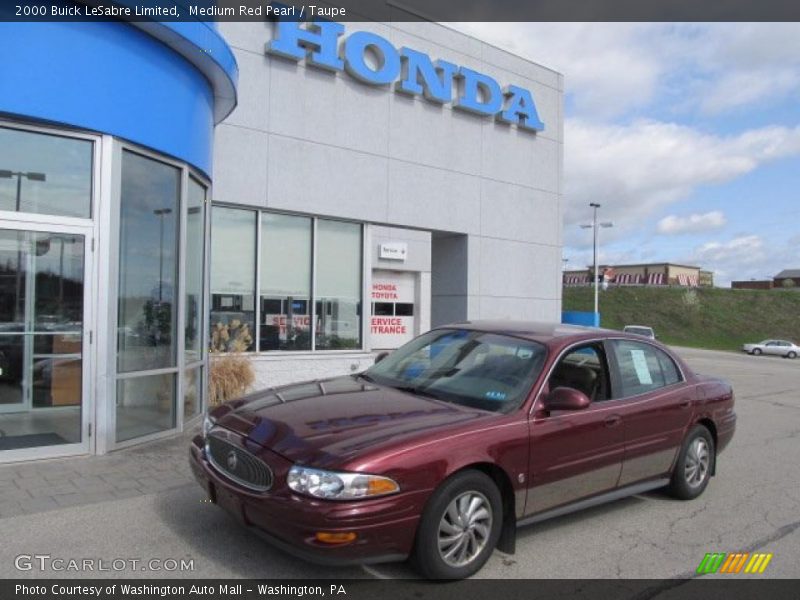 Medium Red Pearl / Taupe 2000 Buick LeSabre Limited