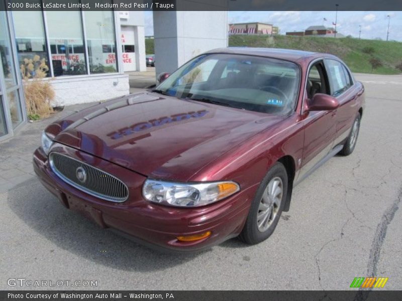 Medium Red Pearl / Taupe 2000 Buick LeSabre Limited