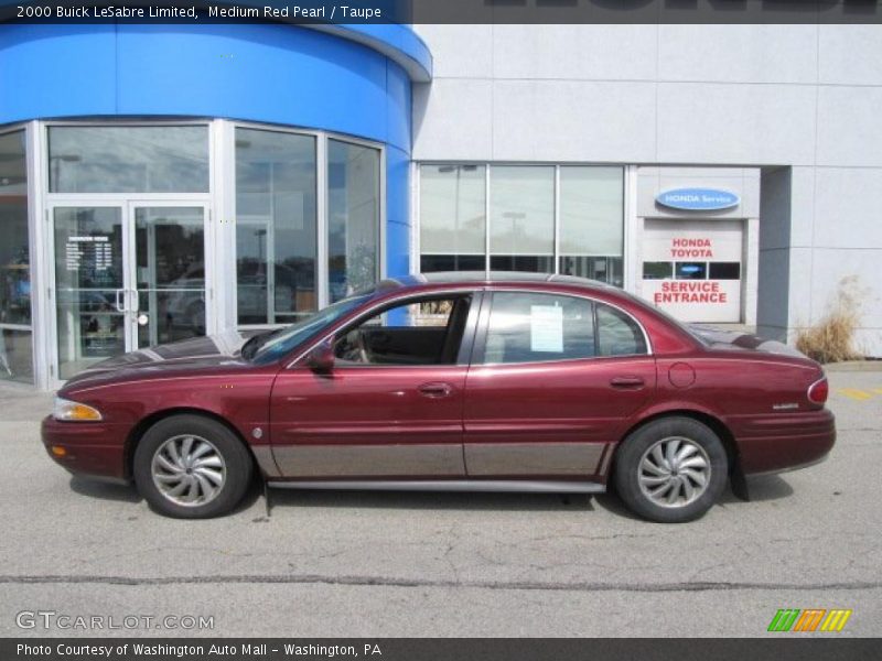 Medium Red Pearl / Taupe 2000 Buick LeSabre Limited