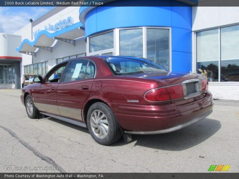 Medium Red Pearl / Taupe 2000 Buick LeSabre Limited