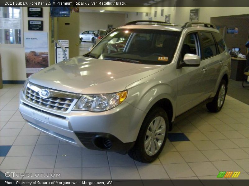 Spark Silver Metallic / Black 2011 Subaru Forester 2.5 X Premium