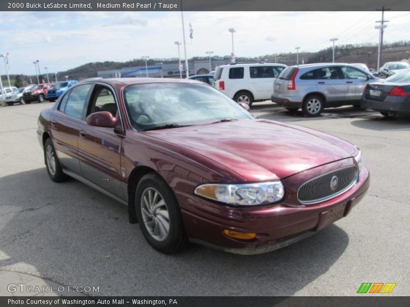 Medium Red Pearl / Taupe 2000 Buick LeSabre Limited