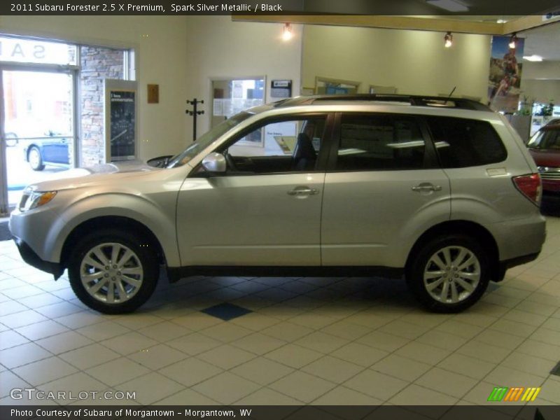 Spark Silver Metallic / Black 2011 Subaru Forester 2.5 X Premium