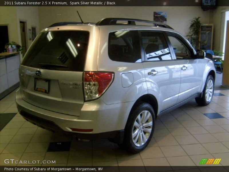 Spark Silver Metallic / Black 2011 Subaru Forester 2.5 X Premium