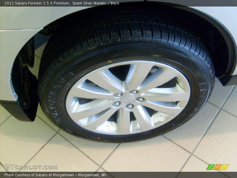 Spark Silver Metallic / Black 2011 Subaru Forester 2.5 X Premium