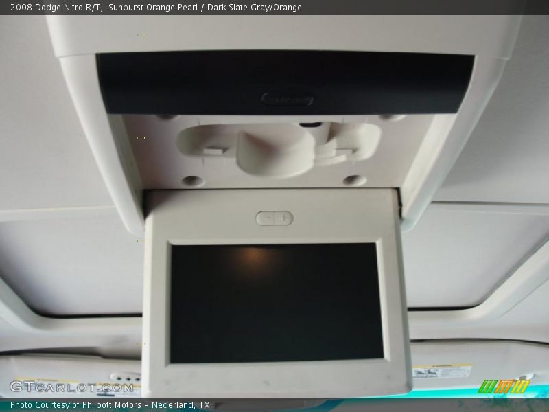 Sunburst Orange Pearl / Dark Slate Gray/Orange 2008 Dodge Nitro R/T