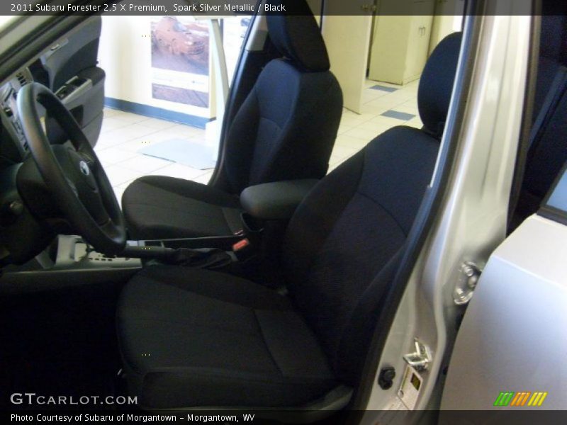 Spark Silver Metallic / Black 2011 Subaru Forester 2.5 X Premium