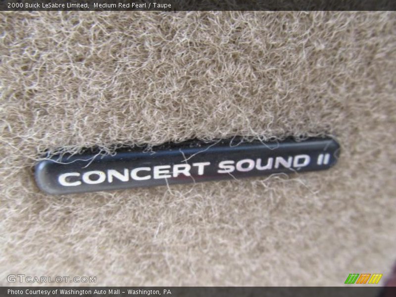 Medium Red Pearl / Taupe 2000 Buick LeSabre Limited