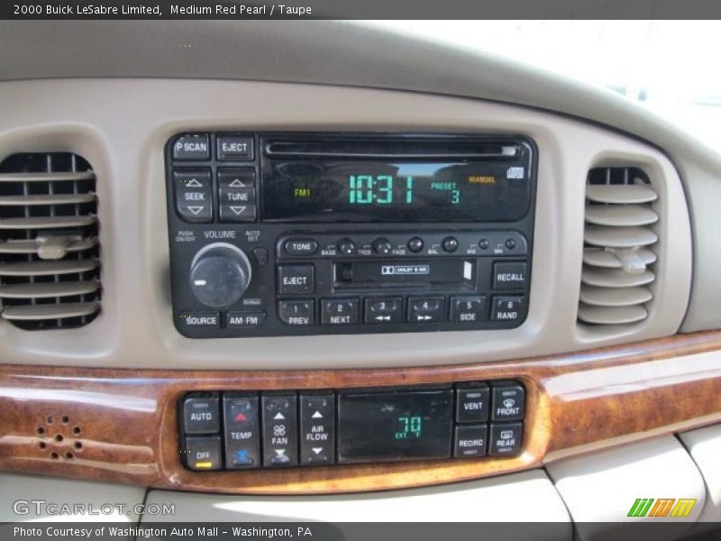 Medium Red Pearl / Taupe 2000 Buick LeSabre Limited