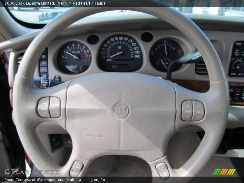 Medium Red Pearl / Taupe 2000 Buick LeSabre Limited