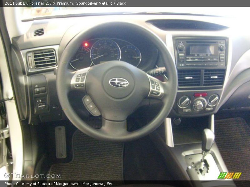 Spark Silver Metallic / Black 2011 Subaru Forester 2.5 X Premium