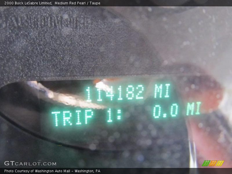 Medium Red Pearl / Taupe 2000 Buick LeSabre Limited
