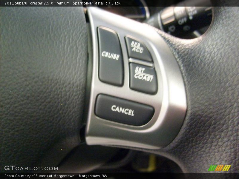 Spark Silver Metallic / Black 2011 Subaru Forester 2.5 X Premium