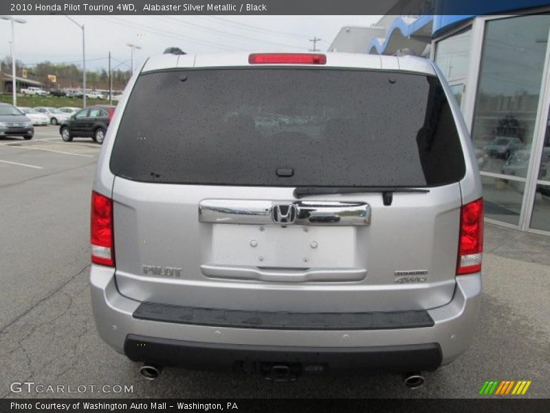 Alabaster Silver Metallic / Black 2010 Honda Pilot Touring 4WD