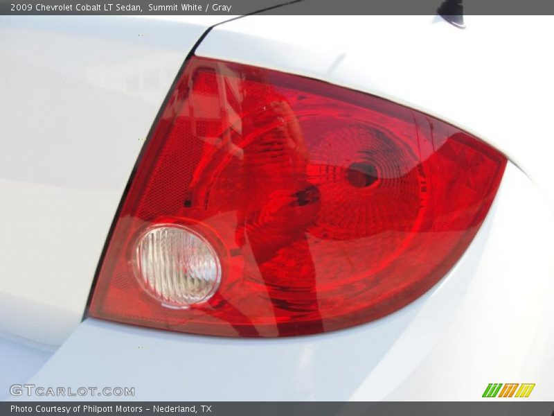 Summit White / Gray 2009 Chevrolet Cobalt LT Sedan