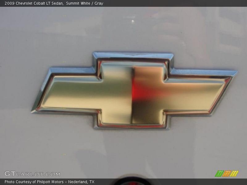 Summit White / Gray 2009 Chevrolet Cobalt LT Sedan