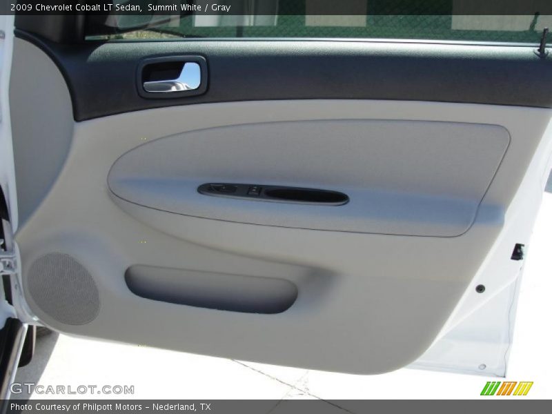 Summit White / Gray 2009 Chevrolet Cobalt LT Sedan