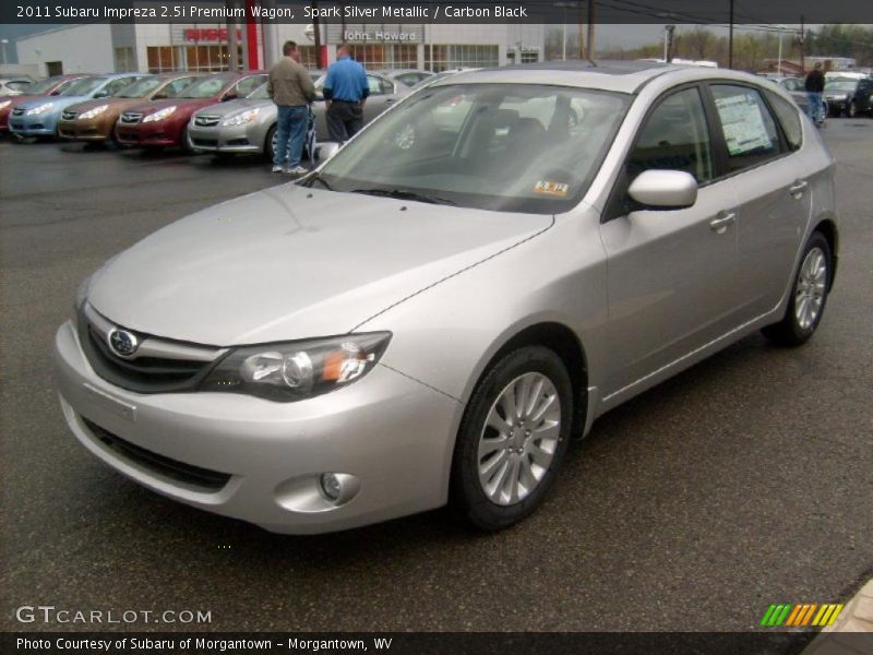 Front 3/4 View of 2011 Impreza 2.5i Premium Wagon