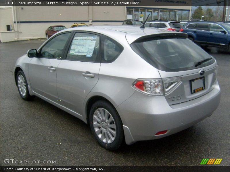  2011 Impreza 2.5i Premium Wagon Spark Silver Metallic
