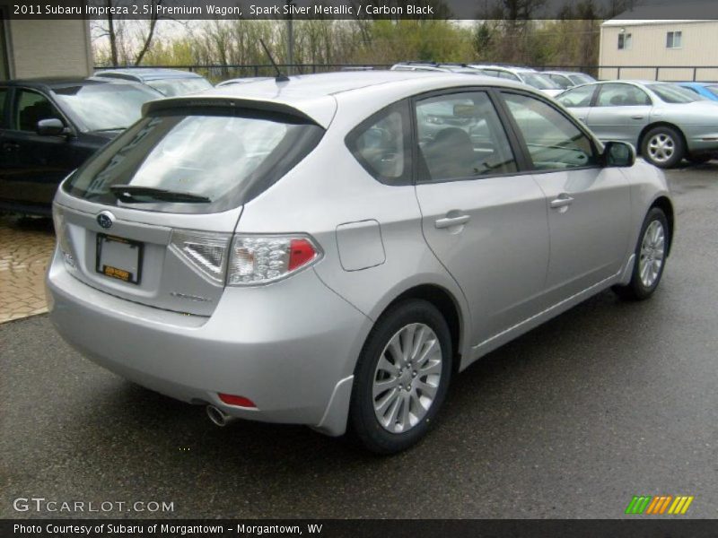 Spark Silver Metallic / Carbon Black 2011 Subaru Impreza 2.5i Premium Wagon