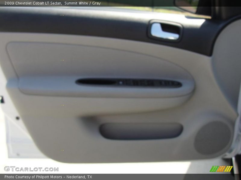 Summit White / Gray 2009 Chevrolet Cobalt LT Sedan