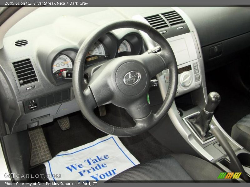 Silver Streak Mica / Dark Gray 2005 Scion tC