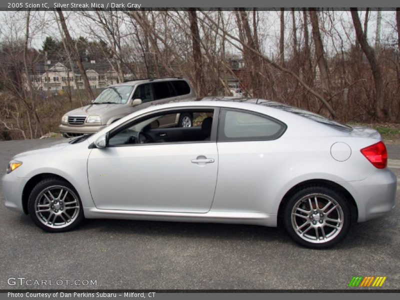 Silver Streak Mica / Dark Gray 2005 Scion tC