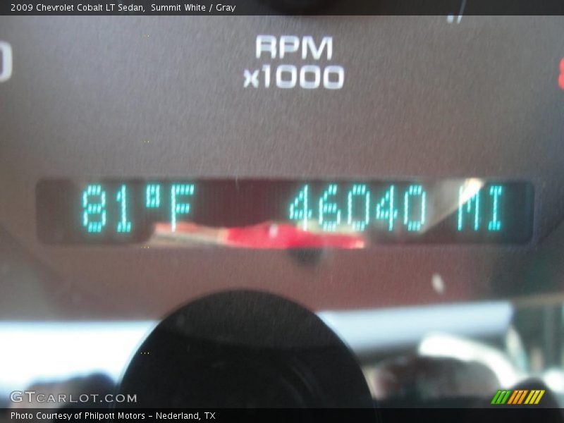 Summit White / Gray 2009 Chevrolet Cobalt LT Sedan