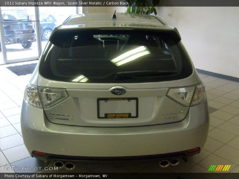 Spark Silver Metallic / Carbon Black 2011 Subaru Impreza WRX Wagon