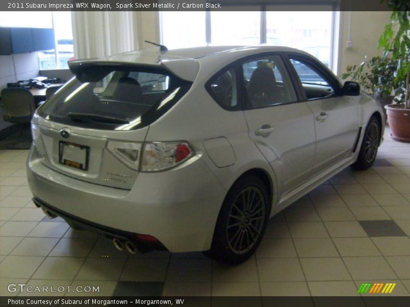 Spark Silver Metallic / Carbon Black 2011 Subaru Impreza WRX Wagon