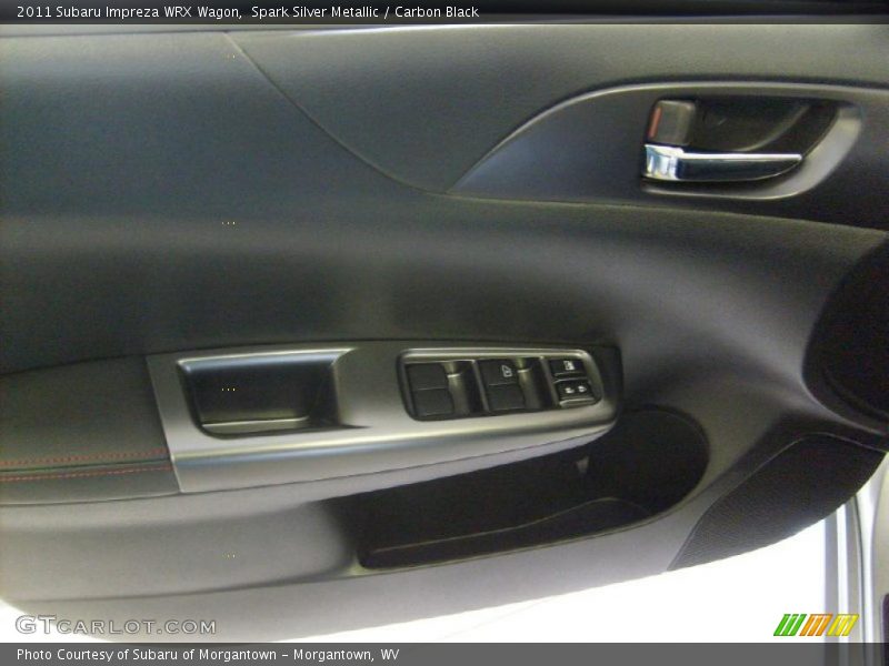 Spark Silver Metallic / Carbon Black 2011 Subaru Impreza WRX Wagon