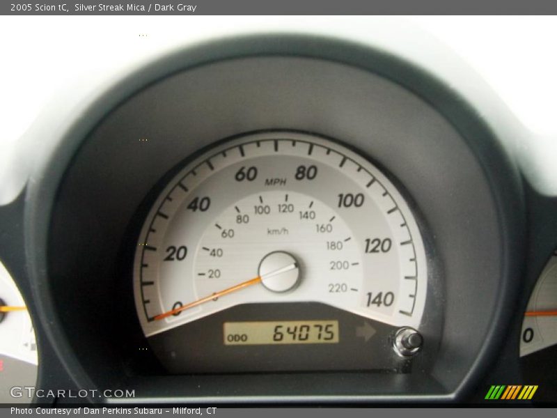 Silver Streak Mica / Dark Gray 2005 Scion tC
