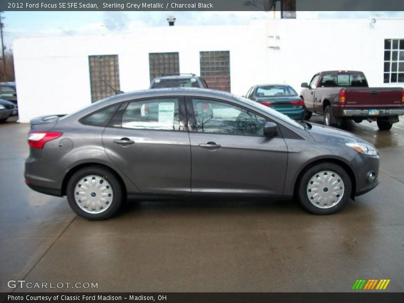  2012 Focus SE SFE Sedan Sterling Grey Metallic