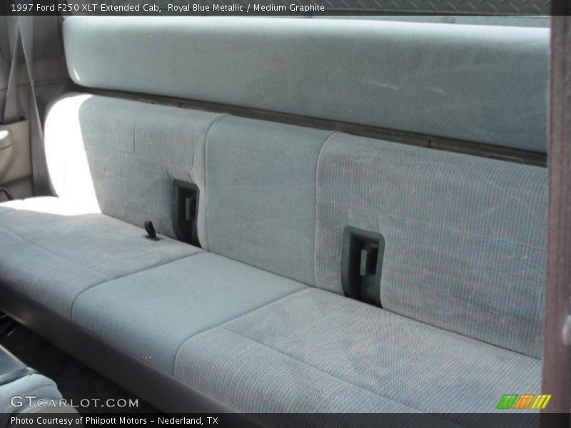  1997 F250 XLT Extended Cab Medium Graphite Interior