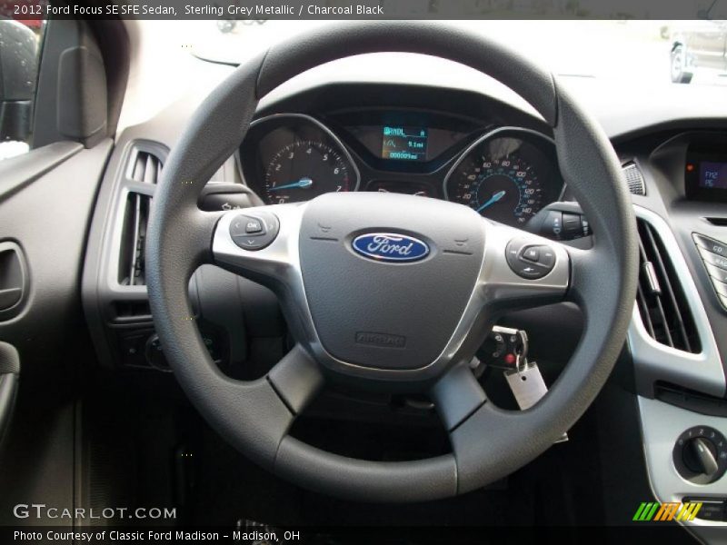 2012 Focus SE SFE Sedan Steering Wheel