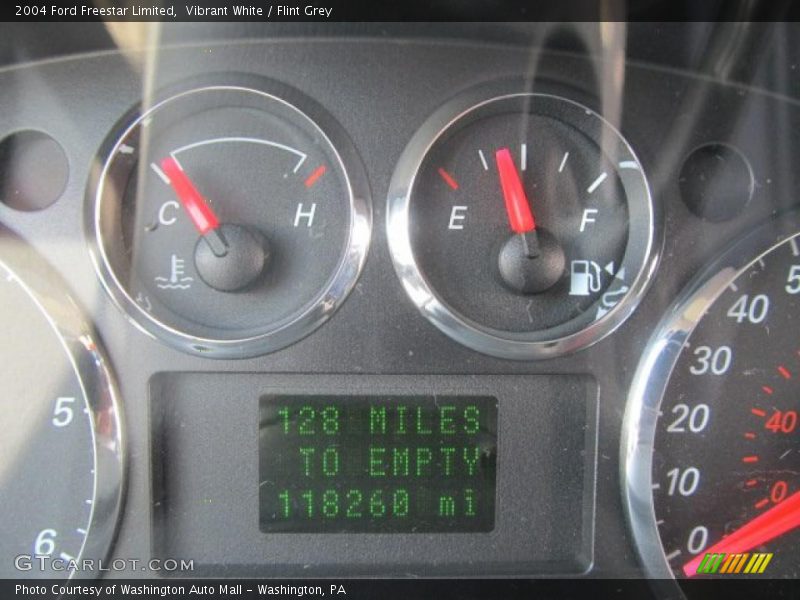 Vibrant White / Flint Grey 2004 Ford Freestar Limited